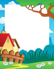 Image showing Landscape theme frame 1