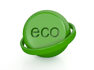 Image showing eco sphrere icon