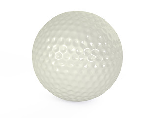 Image showing Golf ball