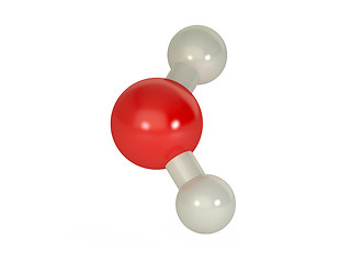 Image showing molecule of water