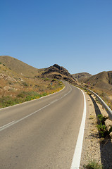 Image showing Desert road