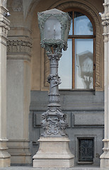 Image showing Vintage lamppost