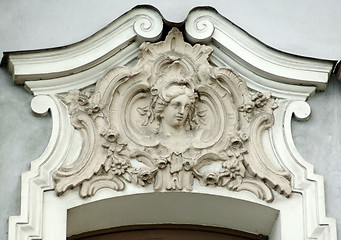 Image showing Building relief detail