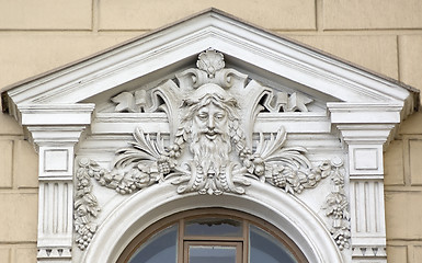 Image showing Building relief detail