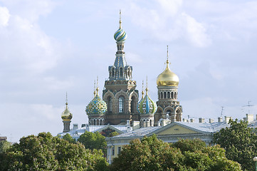 Image showing Church of the savior on spilled blood