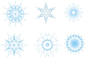 Image showing Snowflakes