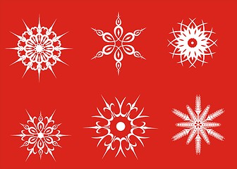 Image showing Snowflakes 2