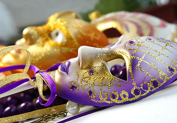 Image showing Venetian masks 