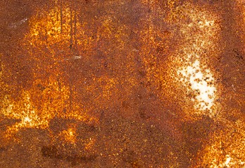 Image showing Rusty tin background.