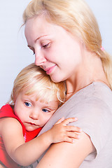 Image showing mother  with daughter 