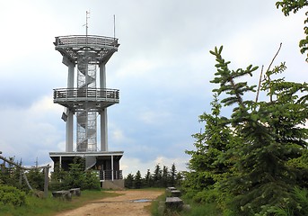 Image showing Lookout on Smrk