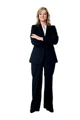 Image showing Portrait of glamorous corporate lady