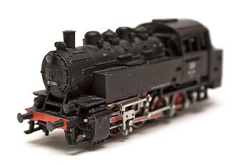 Image showing Steam Engine Model (Side View)