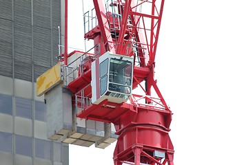 Image showing red crane