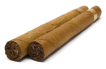 Image showing Two Cigars