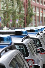 Image showing german police cars