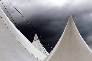 Image showing storm tents