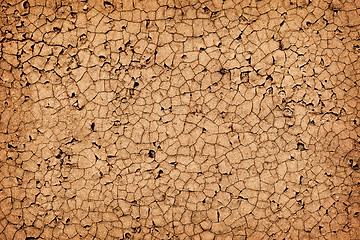 Image showing Cracked background - old grunge wall