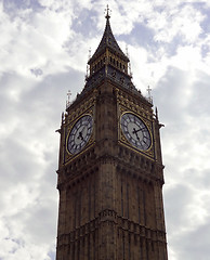 Image showing Big ben clock