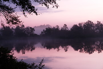 Image showing colorfull morning at dawn