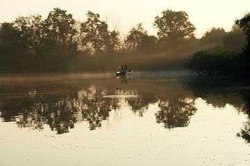 Image showing early morning lake