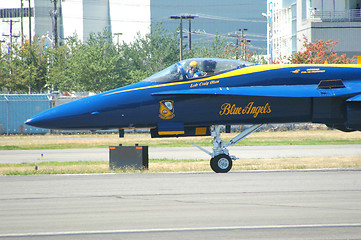 Image showing Blue angels aircraft.