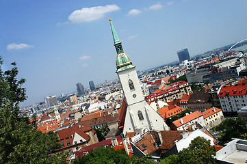 Image showing Bratislava, Slovakia - city panorama