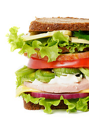 Image showing Tasty Lunch Sandwich