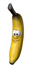 Image showing smiling banana