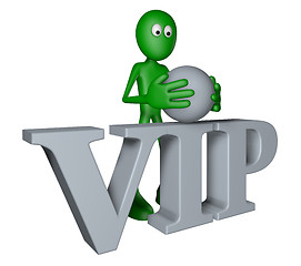 Image showing vip tag