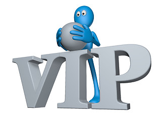 Image showing vip tag