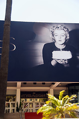 Image showing editorial photo Marilyn Monroe at Cannes Film Festival 2012