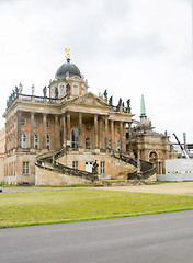 Image showing historic  architecture at Sanssouci Royal Park by New Palace Ger