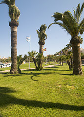 Image showing park Antibes France Europe on The French Riviera Cote d'Azur