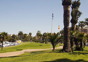 Image showing park Antibes France Europe on The French Riviera Cote d'Azur