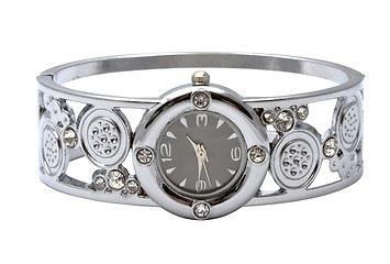 Image showing Woman fashion wrist watch