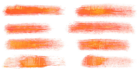 Image showing Watercolor strokes