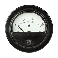 Image showing Voltmeter