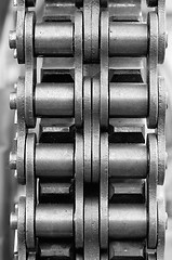 Image showing Chain and cogwheel