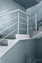 Image showing Empty stairway