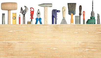 Image showing Carpentry background