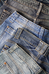 Image showing Jeans trousers