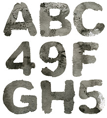 Image showing Alphabet