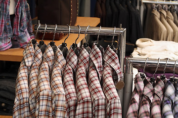 Image showing Clothes shop