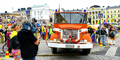 Image showing Helsinki Pride gay parade