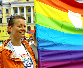 Image showing Helsinki Pride gay parade