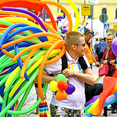 Image showing Helsinki Pride gay parade