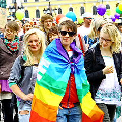 Image showing Helsinki Pride gay parade