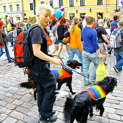 Image showing Helsinki Pride gay parade