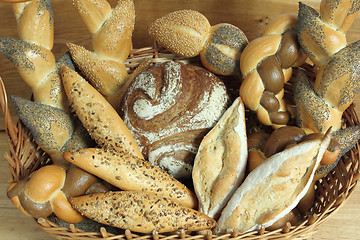 Image showing Kinds of bread